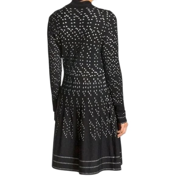 Chico's Black Label Halfdot Cardigan Chico's Size 1 - Picture 2 of 6